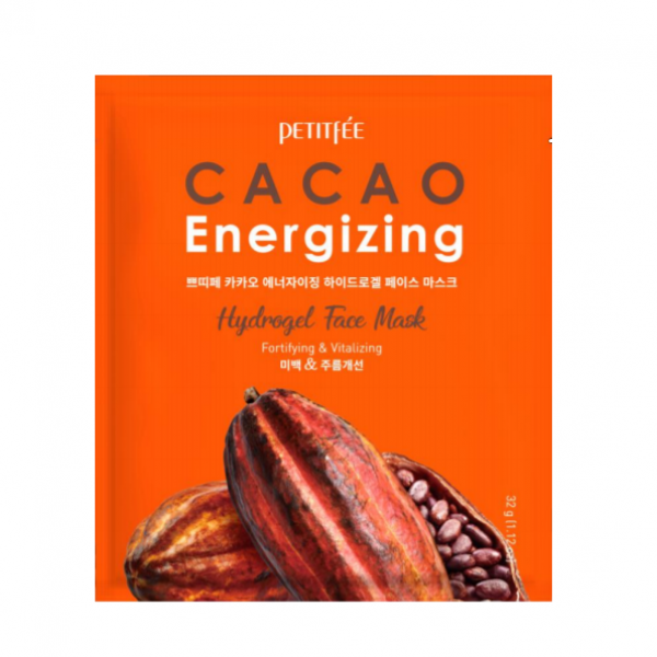 Маска для лица Petitfee Cacao Energizing Hydrogel Face Mask Маска для лица Petitfee Cacao Energizing Hydrogel Face Mask