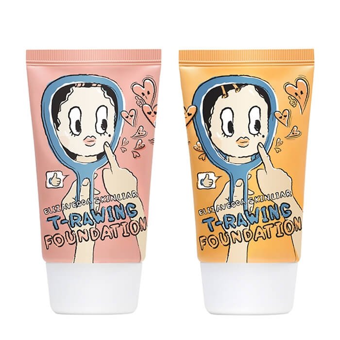 Тональный крем Elizavecca Skin Liar T-Rawing Foundation №9 SPF50+PA+++ Тональный крем Elizavecca Skin Liar T-Rawing Foundation №9 SPF50+PA+++