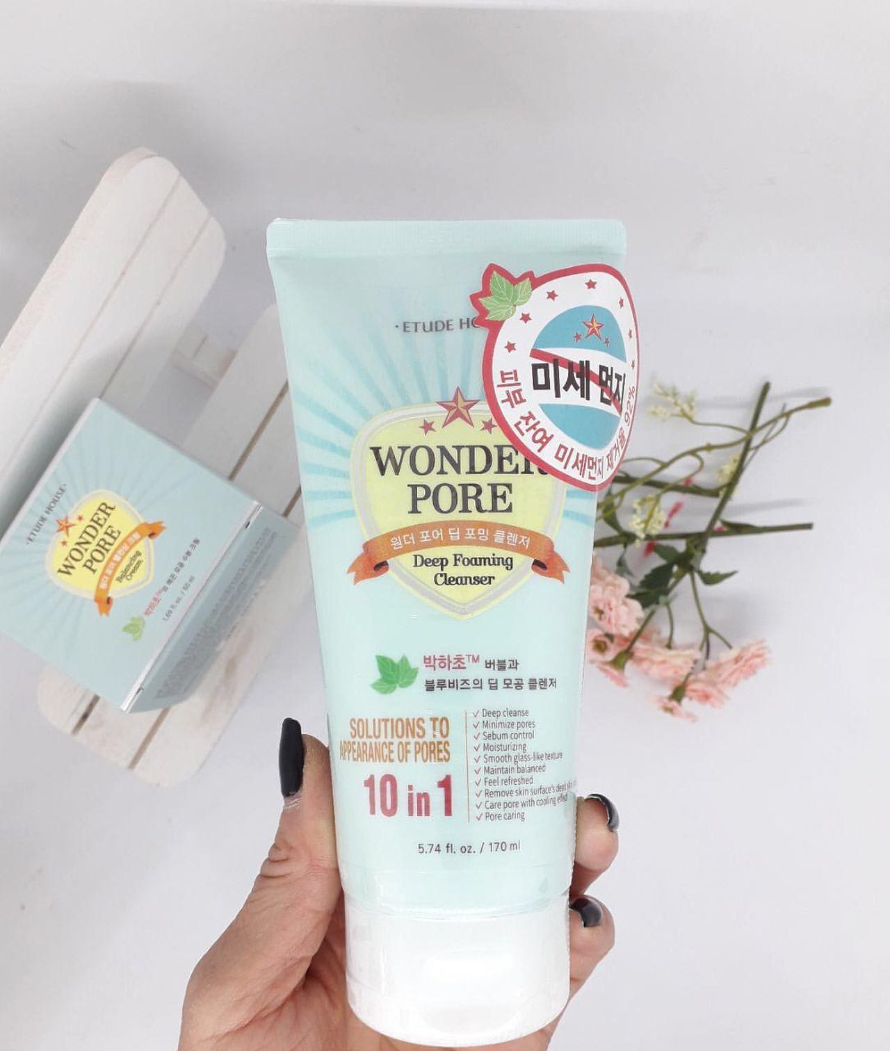 Пенка для очищения пор ETUDE HOUSE Wonder Pore Deep Foaming Cleanser Пенка для очищения пор ETUDE HOUSE Wonder Pore Deep Foaming Cleanser
