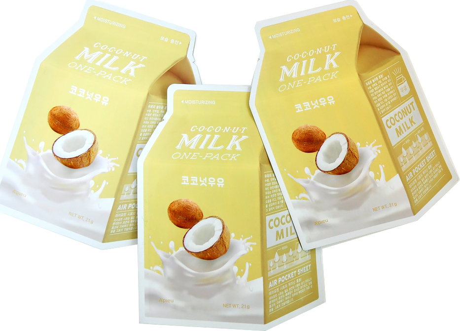 A'PIEU Увлажняющая маска с экстрактом кокоса Coconut Milk One-Pack A'PIEU Увлажняющая маска с экстрактом кокоса Coconut Milk One-Pack