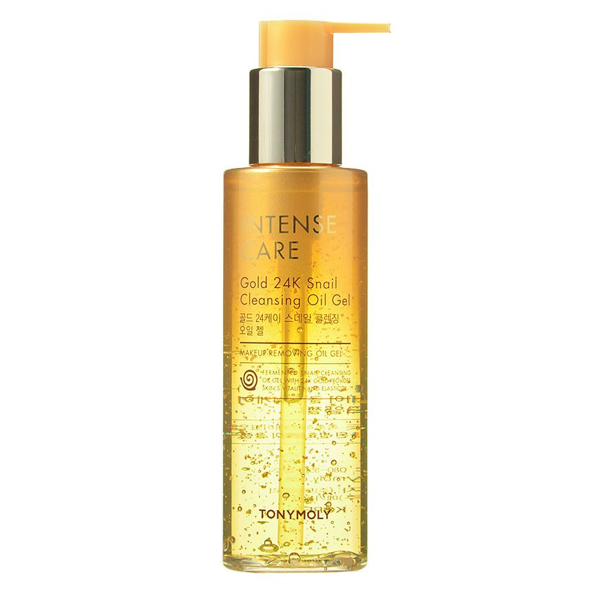 Масло-гель для лица с муцином улитки и коллоидным золотом TONYMOLY INTENSE CARE Gold 24K Snail Cleansing Oil Gel Масло-гель для лица с муцином улитки и коллоидным золотом TONYMOLY INTENSE CARE Gold 24K Snail Cleansing Oil Gel