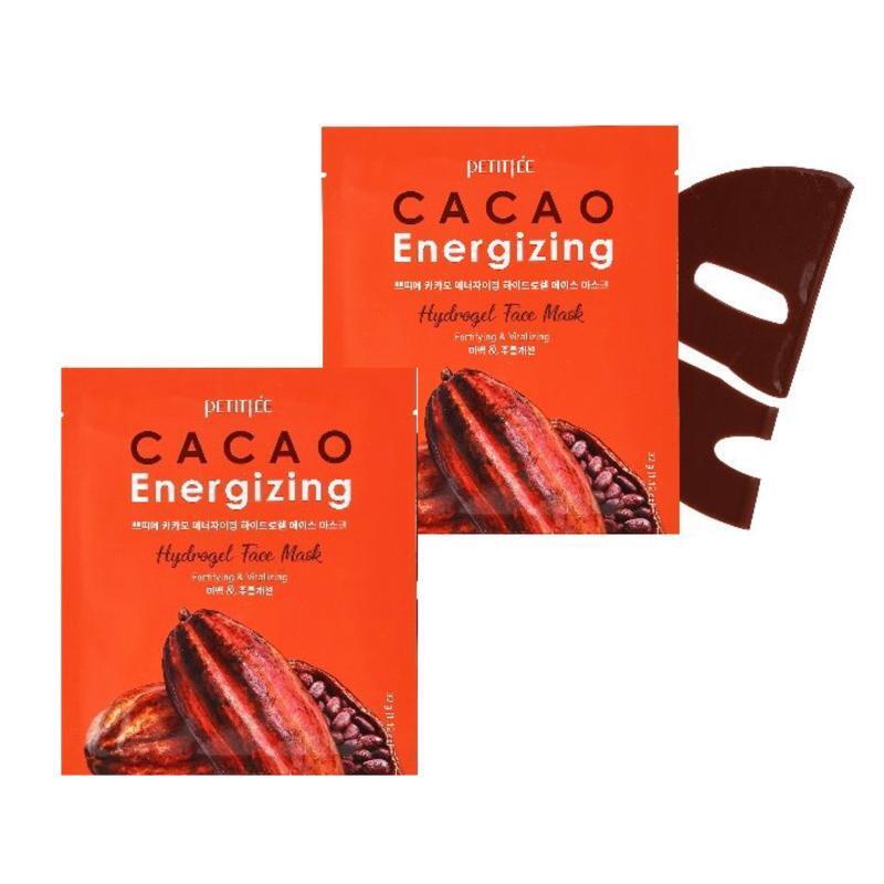 Маска для лица Petitfee Cacao Energizing Hydrogel Face Mask Маска для лица Petitfee Cacao Energizing Hydrogel Face Mask