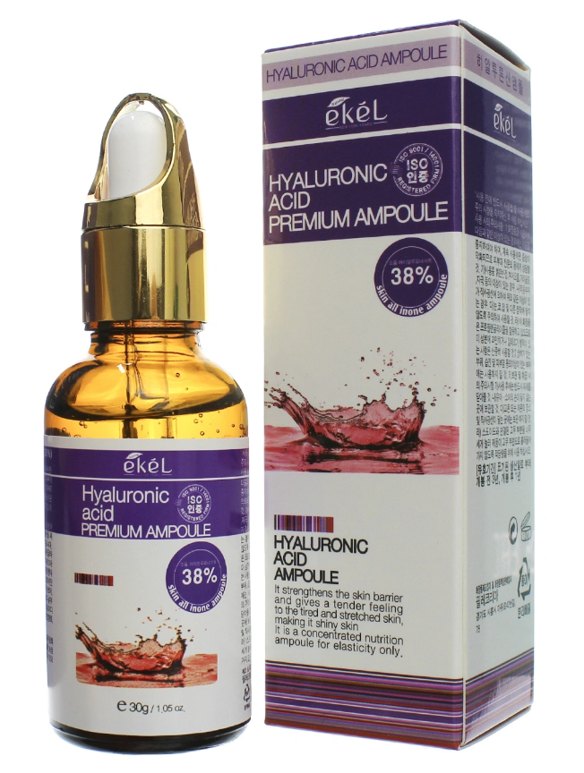 Ампульная сыворотка для лица с гиалуроновой кислотой EKEL Premium Ampoule Hyaluronic Acid Ампульная сыворотка для лица с гиалуроновой кислотой EKEL Premium Ampoule Hyaluronic Acid