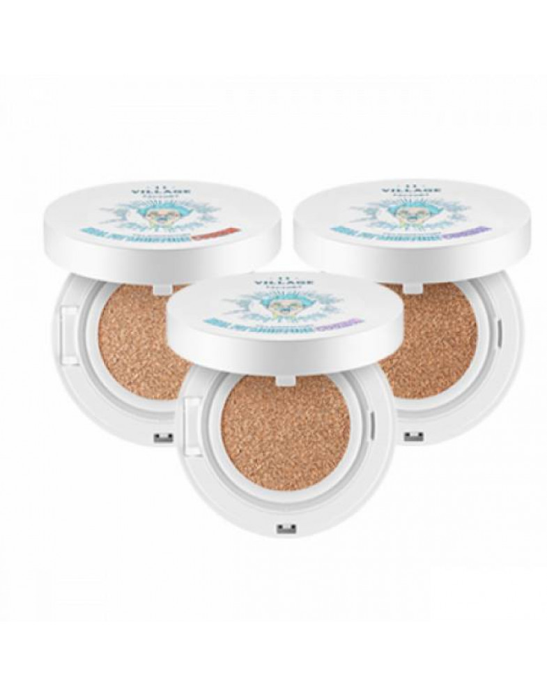 Увлажняющий кушон VILLAGE 11 FACTORY Real Fit Moisture Cushion SPF50+ PA+++ № 21 Medium Вeige Увлажняющий кушон VILLAGE 11 FACTORY Real Fit Moisture Cushion SPF50+ PA+++ № 21 Medium Вeige