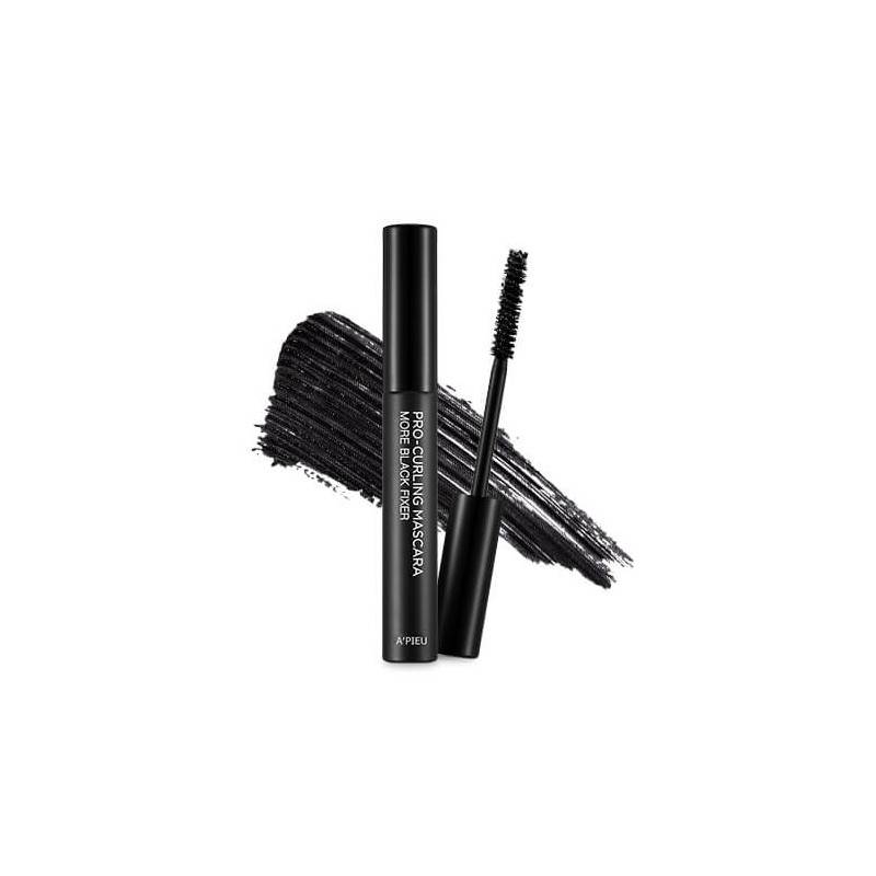 Подкручивающая гелевая термотушь A'PIEU Pro-Curling Black Fixer Mascara Подкручивающая гелевая термотушь A'PIEU Pro-Curling Black Fixer Mascara
