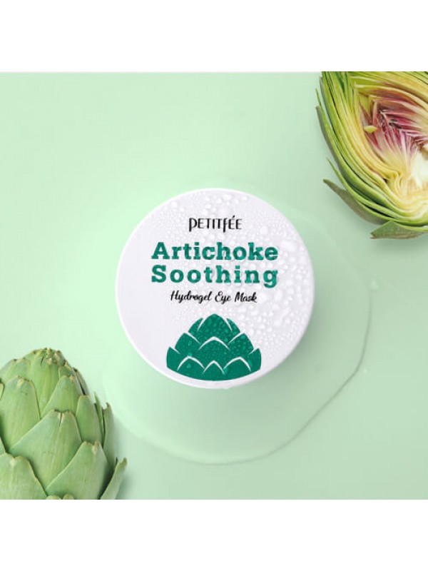 Маска под глаза с артишоком Petitfee Artichoke Soothing Hydrogel Eye Mask Маска под глаза с артишоком Petitfee Artichoke Soothing Hydrogel Eye Mask