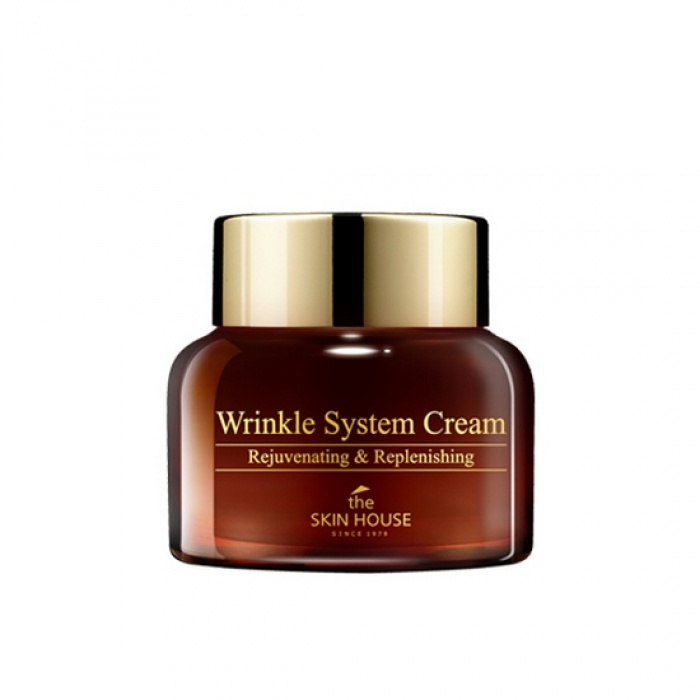 Антивозрастной питательный крем The Skin House Wrinkle System Cream с коллагеном, 50 гр.