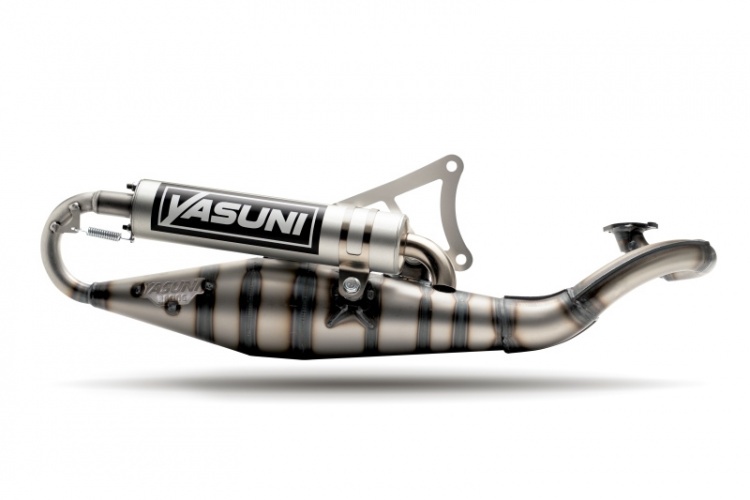 Escape Yasuni Minarelli Horizontal / Carrera 10 (Acabado INOX) + Variador Minarelli
