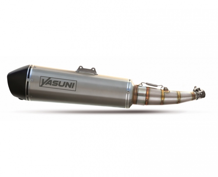 yasu “” Yasuni Exhaust Yamaha X-Max 125 (12-20) TUB351 FINISH Inox