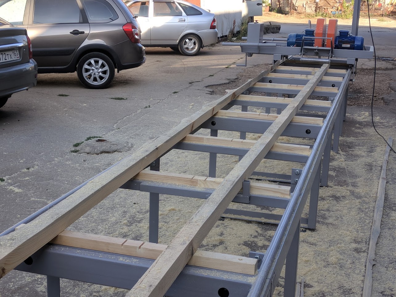 фото Станок двухпильный кромкообрезной «КВ-2 