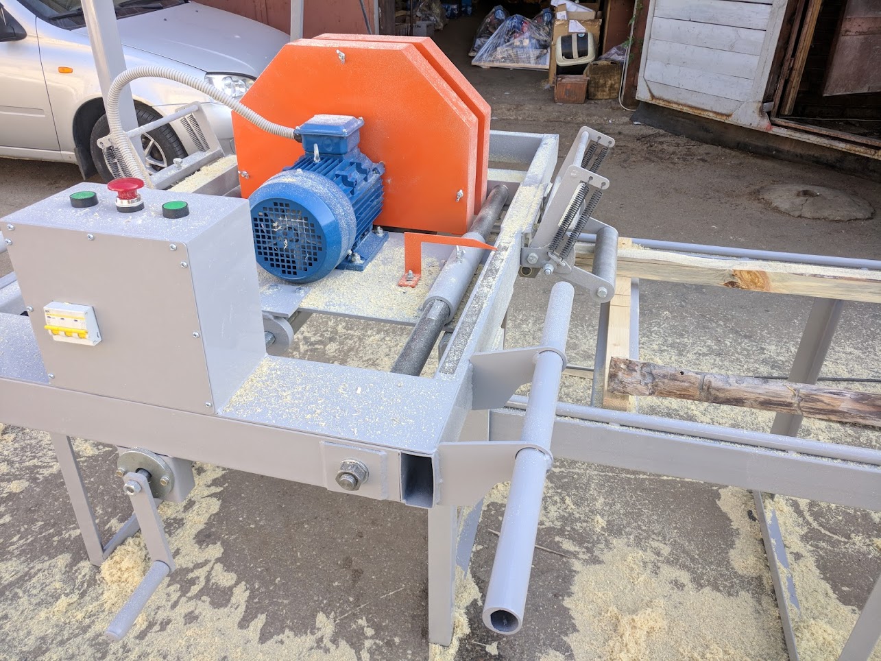 фото Станок двухпильный кромкообрезной «КВ-2 