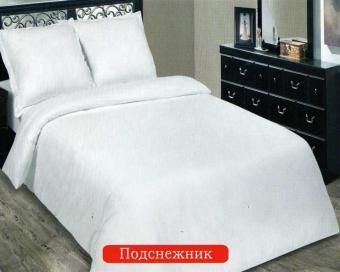 постельное белье поплин однотонный "Подснежник"
