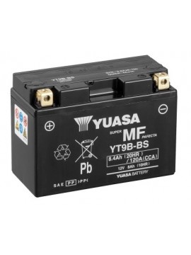 Batería Yuasa YT9B-BS Sin Mantenimiento