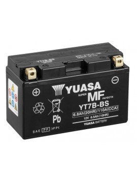 Batería Yuasa YT7B-BS Sin Mantenimiento