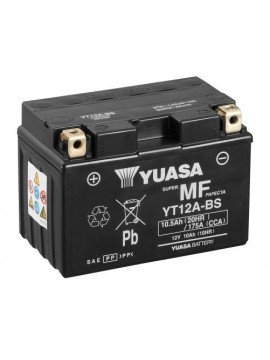 Batería Yuasa YT12A-BS Sin Mantenimiento