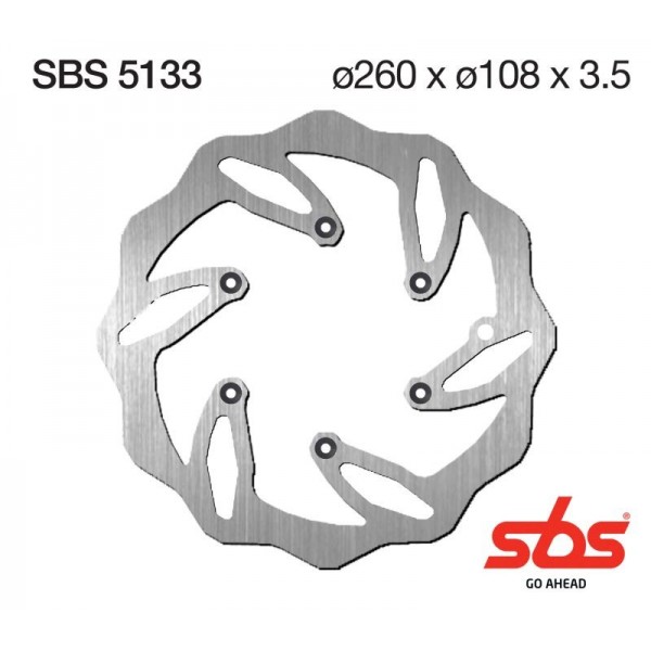 Gas Gas FSR EC 450  2008-2009  Trasero