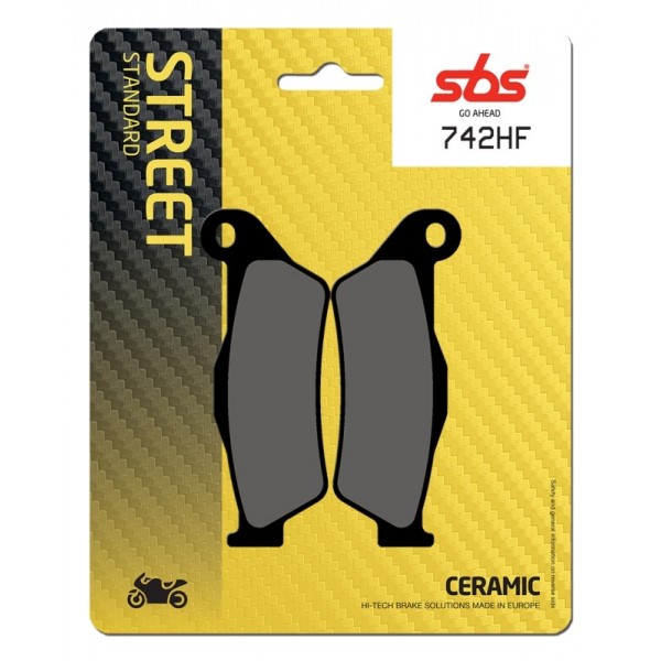 Pastilla de Freno SBS para BMW HP2 Megamoto 1200   Trasera