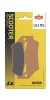 Pastilla de Freno SBS para  SRV ATC ABS 850   Delantera