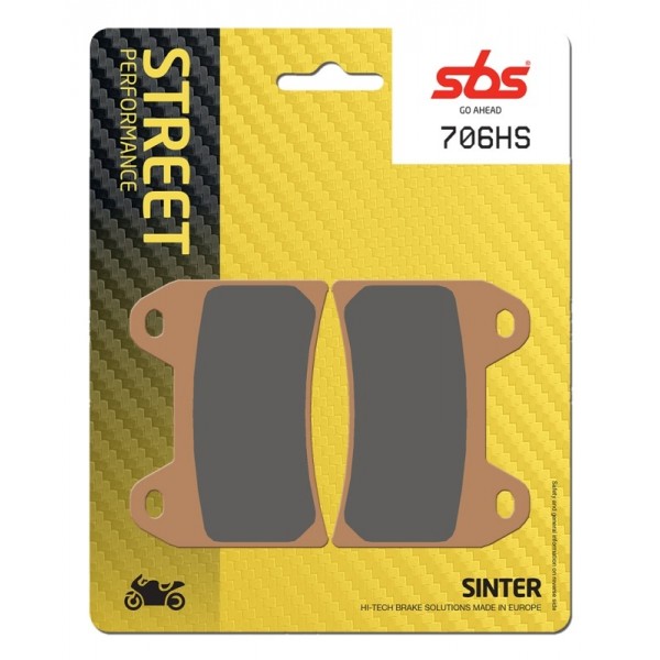 Pastilla de Freno SBS sinterizada para  Victory 92 Classic Cruiser 1507   Delantera