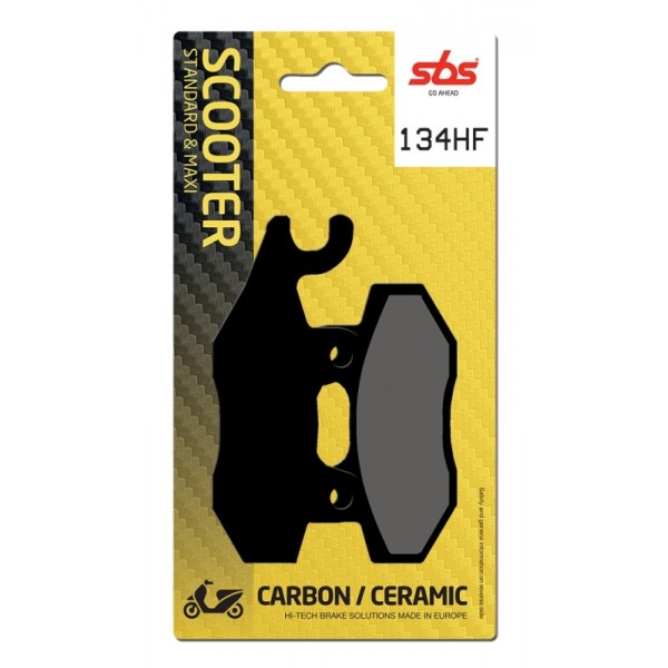 Pastilla de freno SBS para Benelli Caffe Nero 125 (2008-2013) delantera Derecha  Cerámica plus