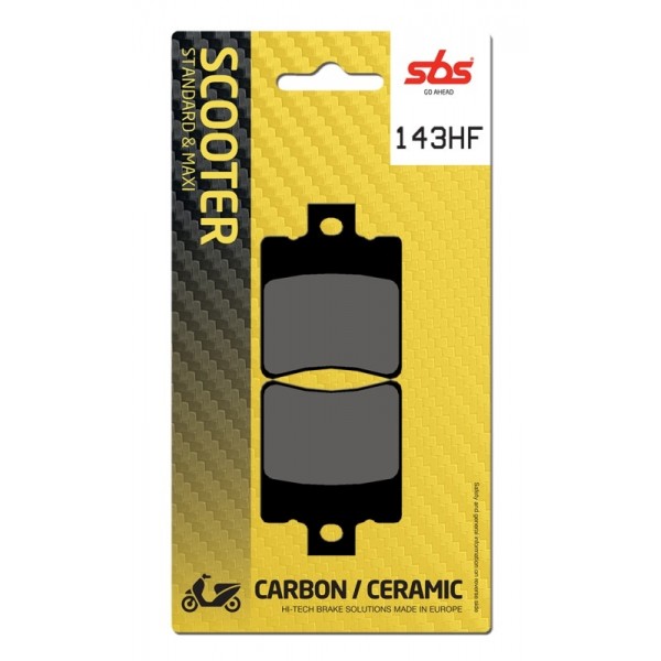 Pastilla de freno SBS para Aprilia Amico LK Cerámica plus P143HF