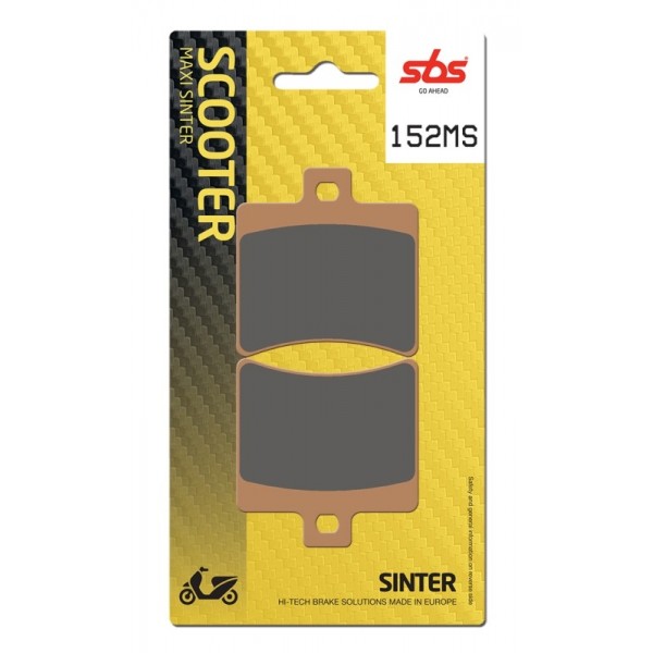 Pastilla de freno SBS para Aprilia Atlantic  Sinterizadas P152MS