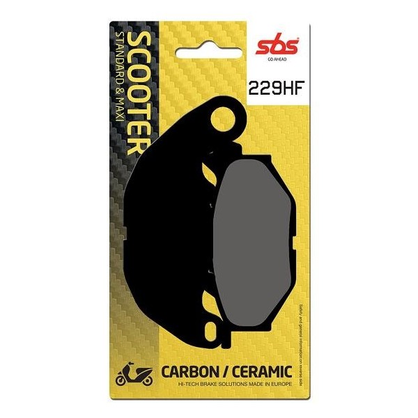 Pastilla de freno SBS para Yamaha MT03 321  (2016-2019)   Cerámica plus