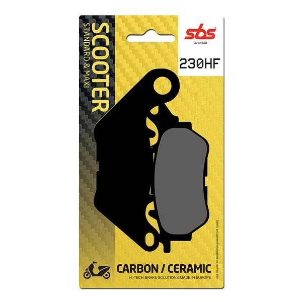 Pastilla de freno SBS para Yamaha MT03 321  (2016-2019)   Cerámica plus