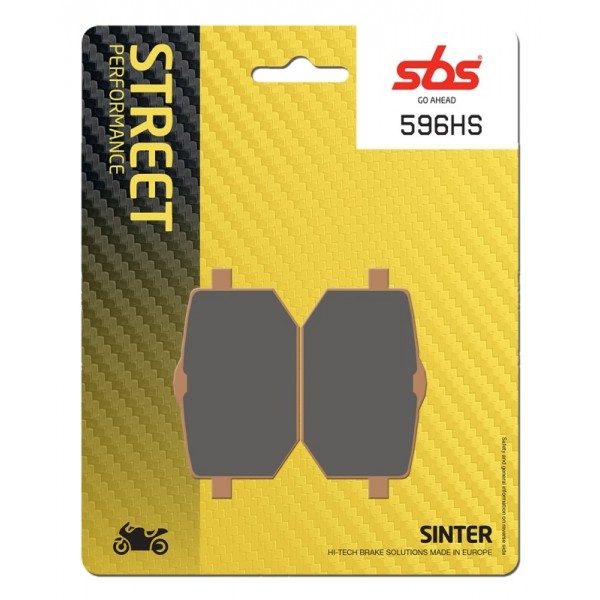 Pastilla de freno SBS para Malaguti MLX 50   Trasera   sinterizada