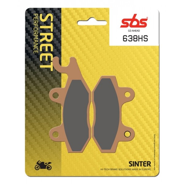 Pastilla de freno SBS para Aeon Cobra RS  Sinterizadas