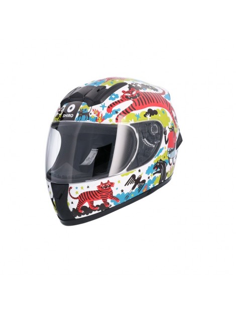 Casco Shiro 829 LE TIGRE Kids