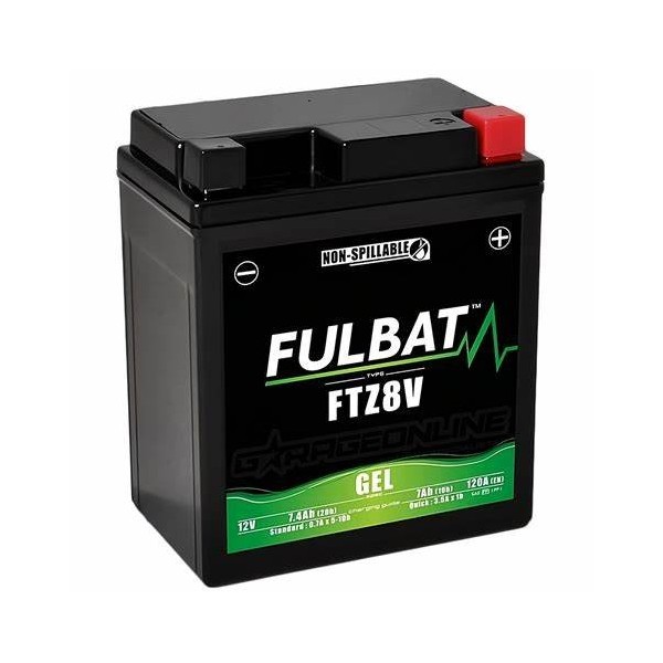 Ftr4a-bs Batteria Fulbat Gel 12v 2,4ah Ytr4a-bs Moto Scooter Quad Cros - Foto 2