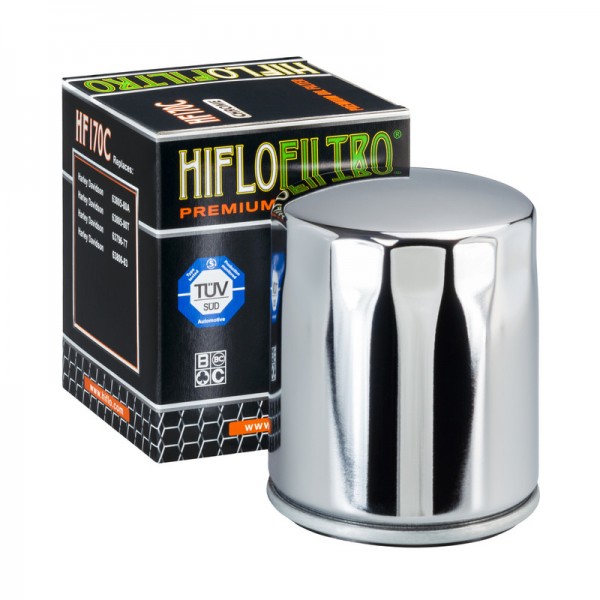 Filtro de aceite HifloFiltro de HF 170C CROMADO