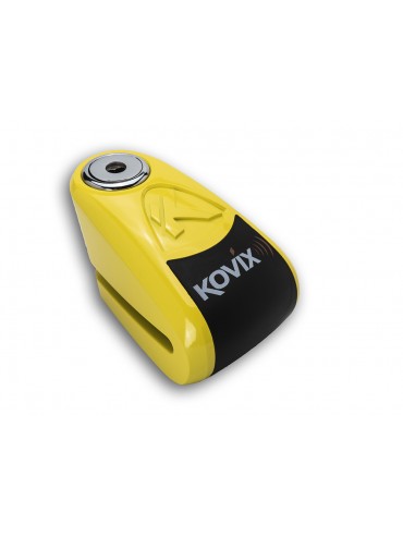 Discos de freno castillo con alarma kovix kd6 amarillo 