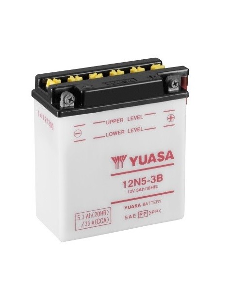 Bateria Yuasa 12N5-3B Combipack para Suzuki DR R Djebel 600 CC