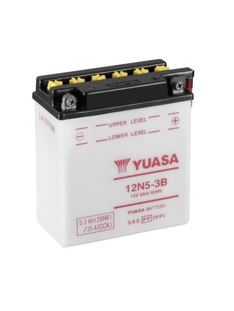 Bateria Yuasa 12N5-3B Combipack para Suzuki DR S 600 CC