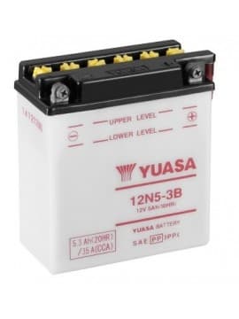 Bateria Yuasa 12N5-3B Combipack para Yamaha SRX 600 (1991-1996)