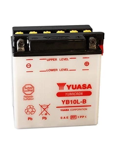 Bateria Yuasa YB10L-B COMBIPACK para Gilera Arizona Rally 250