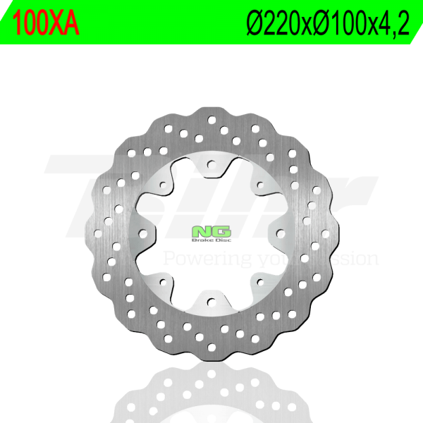 Disco de freno NG para Ninja ZX-6R Trasero (2013-2013)