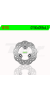 Disco de freno NG ondulado 1011X  Ø180 x  Ø58 x 4 para Agility One Delantero