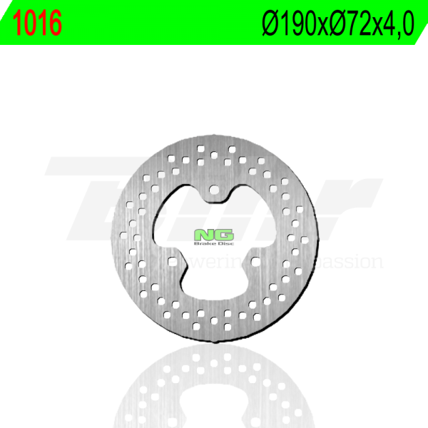 Disco de freno NG   para TRX Trasero (2006-2006)