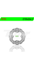 Disco de freno NG Ondulado 1017X  Ø180 x  Ø- x 4