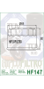 Filtro de aceite Hiflofiltro para Yamaha FZS 600 Fazer