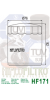 Filtro de aceite Hiflofiltro para H.D. FLST