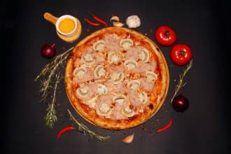 ham&mushrooms