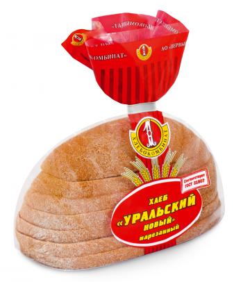 Хлеб "ХЗ №1" Уральский  нарезка 300 гр.