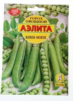 Семена "АЭЛИТА" Горох овощной Киш-Миш, лущильный 25 гр. цв/п. 572192