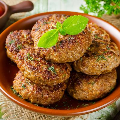 Котлеты куриные жареные   вес.