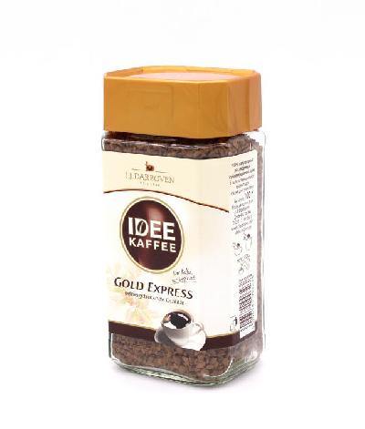 Кофе "IDEE KAFFE" Gold Express раств. сублим. 100 гр. ст/б.