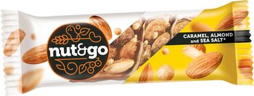 Батончик "NUT & GO" Миндальный 34 гр. уп. ВК313